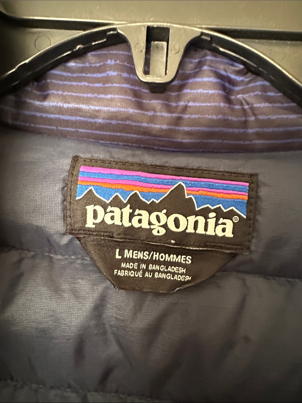Patagonia Men's Lightweight Quilted Puffer Jacket - Dark Navy - Picture 2 of 12